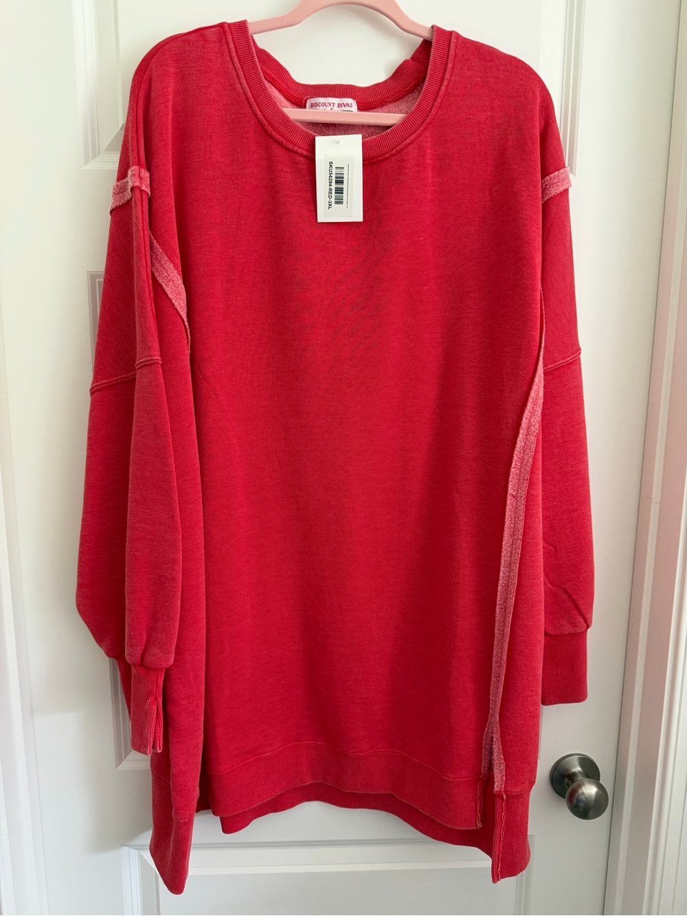 NWT red sweatshirt